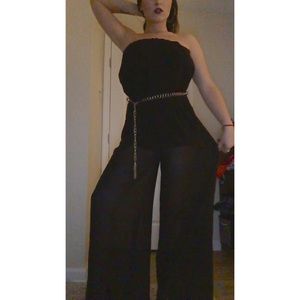 Sheer F21 Jumpsuit